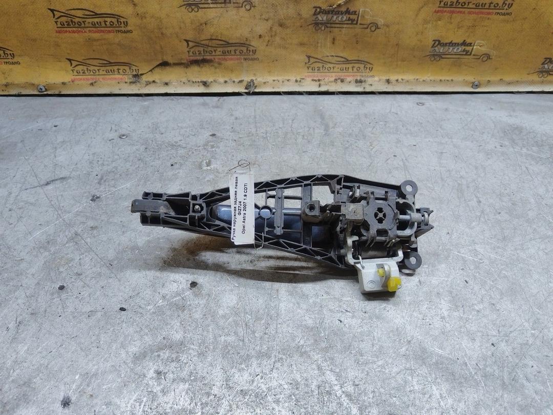 Ручка наружная задняя левая GIZ7J4 Opel Astra купить в магазине запчастей бу