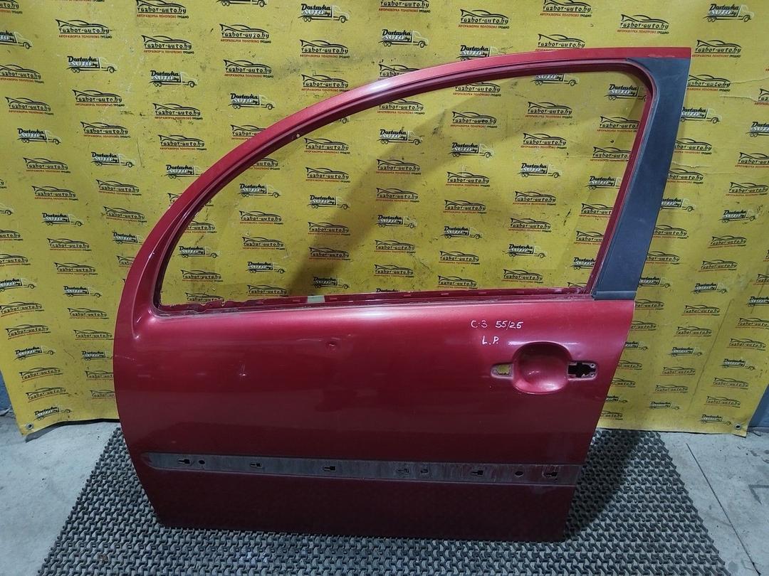 Дверь передняя левая LQO3OV Citroen C3