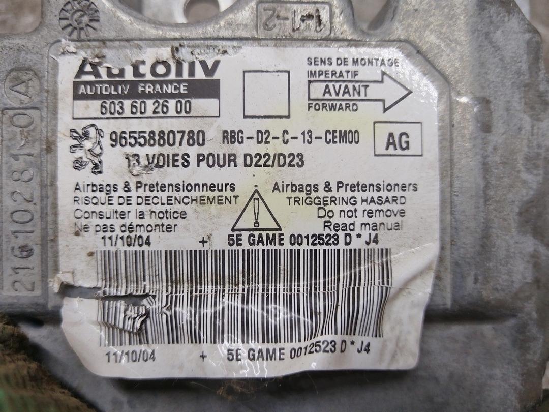 Блок AirBag 3ZXIJT Peugeot 407 - Фото 4