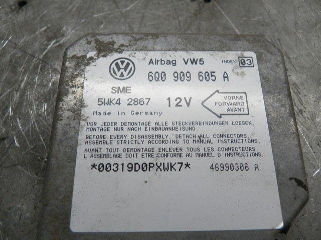Блок AirBag AX7OR5 Volkswagen Golf - Фото 2