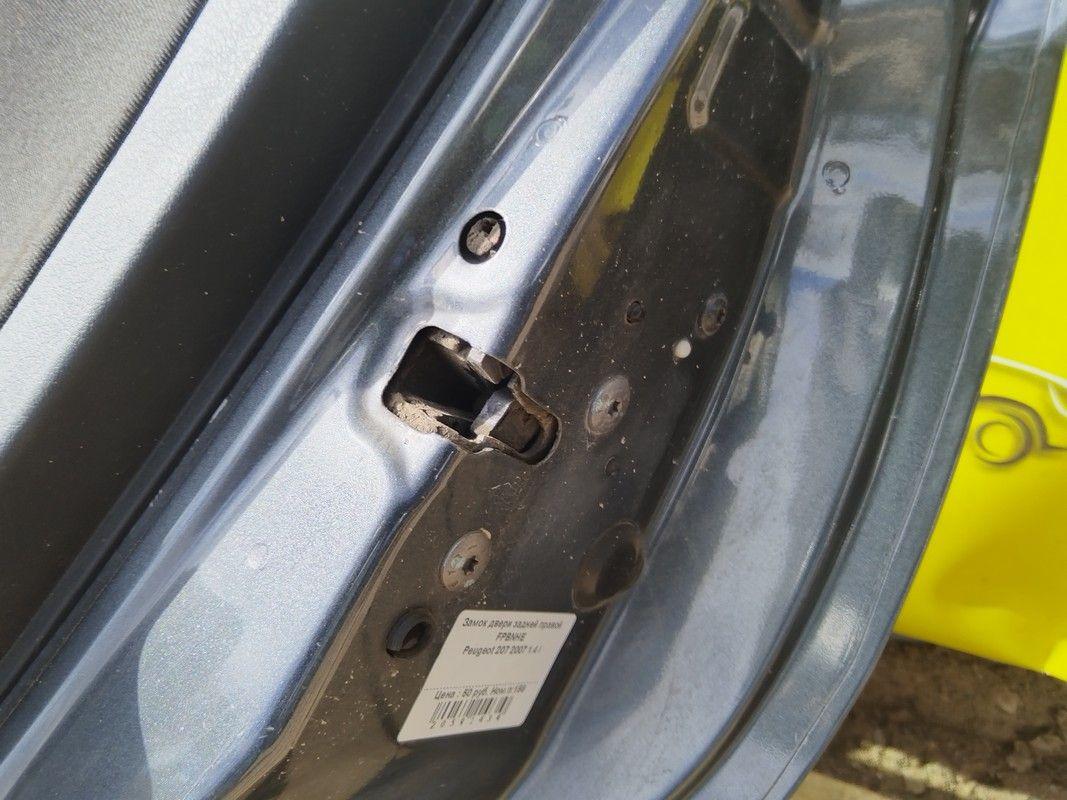 Замок двери задней правой FPBNHE Peugeot 207 - Фото 3