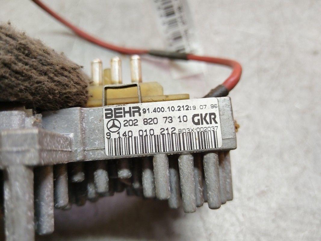 Сопротивление печки 89HK07 Mercedes C W202 купить в магазине запчастей бу