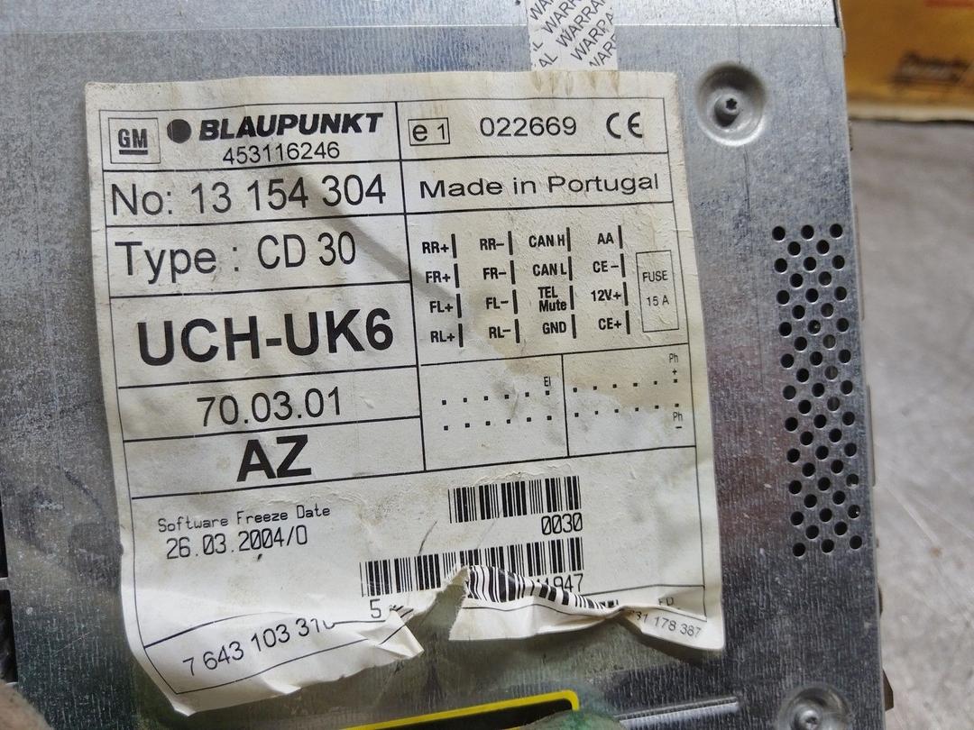 Магнитола 3IBJ45 Opel Zafira купить