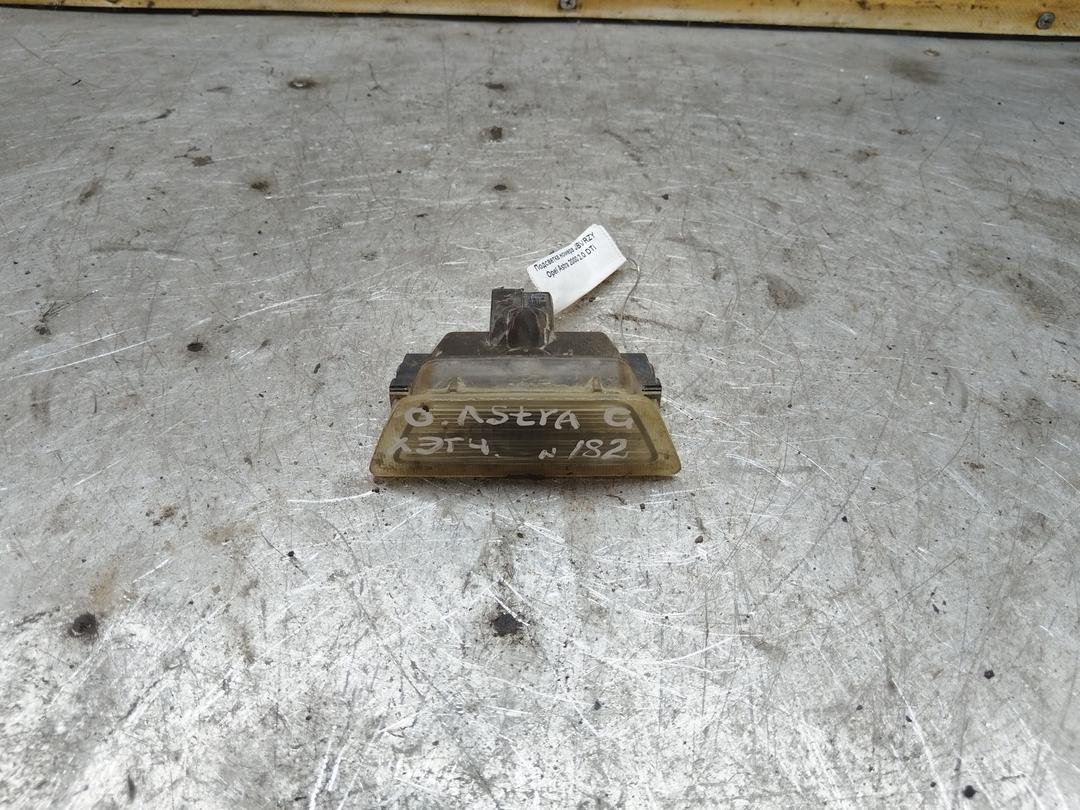 Подсветка номера JBVRZY Opel Astra - Фото 1