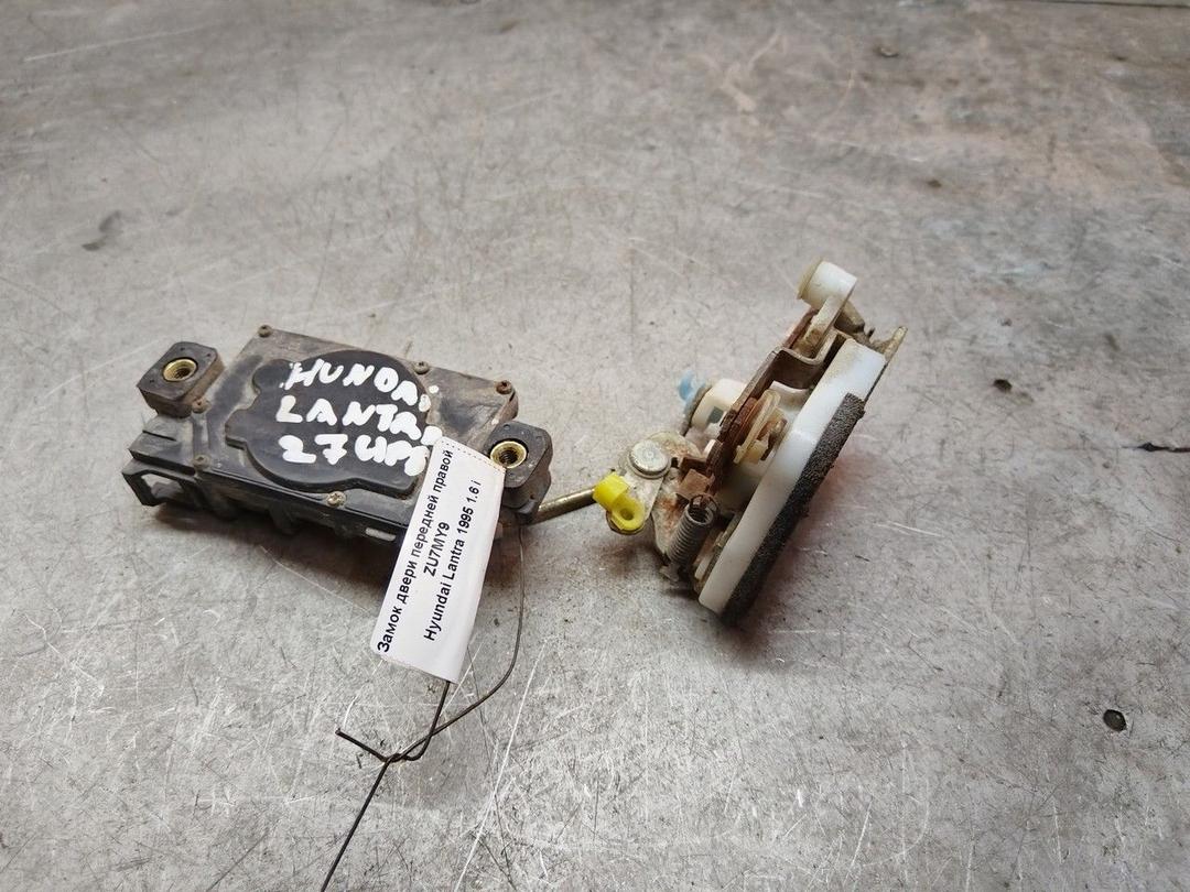 Замок двери передней правой ZU7MY9 Hyundai Lantra - Фото 1