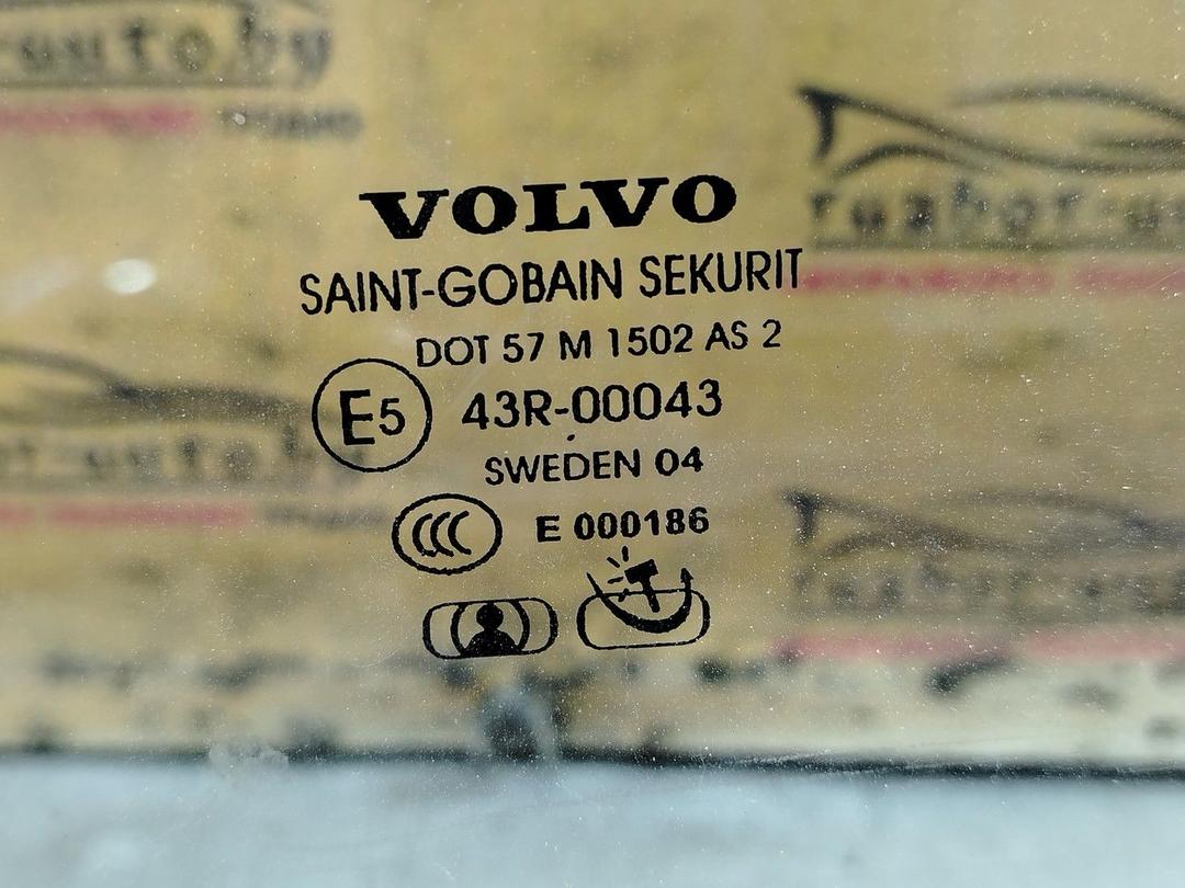 Стекло двери задней левой 7KPP0J Volvo S60 - Фото 2