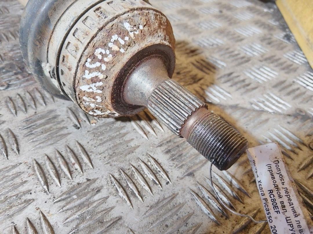 Полуось передняя левая (приводной вал, ШРУС) RC80EF Citroen Xsara Picasso купить