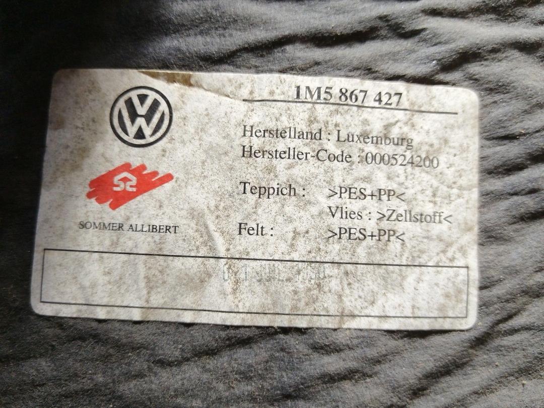 Обшивка багажника S86CVH Seat Toledo купить с доставкой