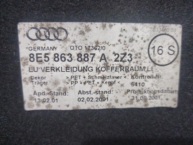 Обшивка багажника 72LT4R Audi A4 купить