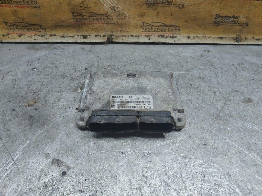 Блок управления двигателем Q1M75G Opel Astra - Фото 1