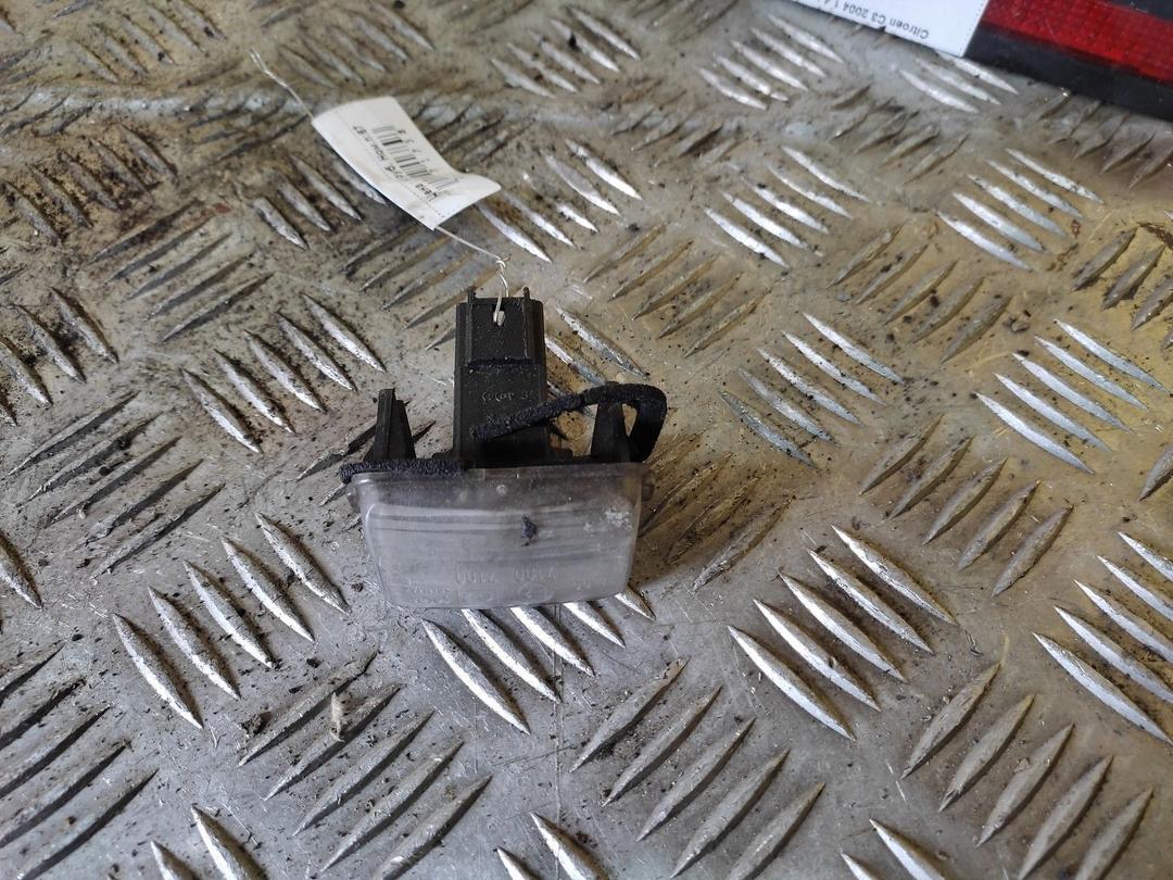 Подсветка номера 12VAU7 Citroen Berlingo