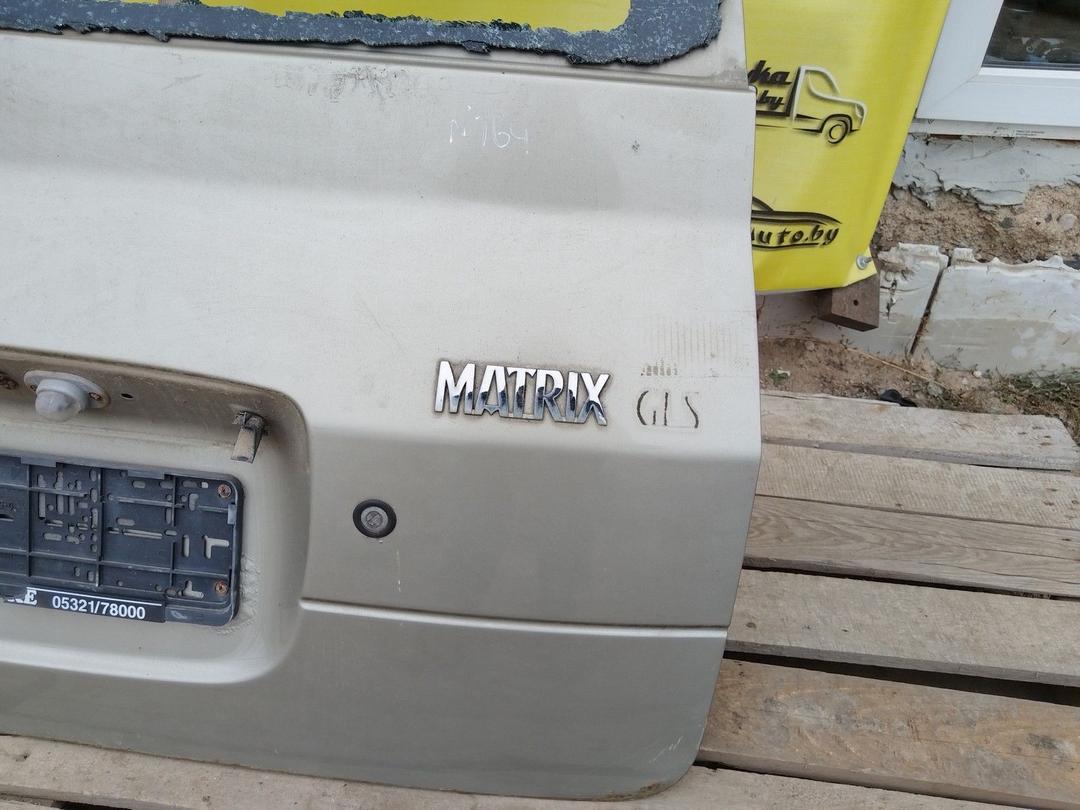 Крышка багажника (дверь 3-5) G6P8SD Hyundai Matrix - Фото 4