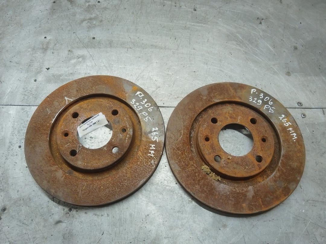 Диск тормозной передний TLL7JH Peugeot 306