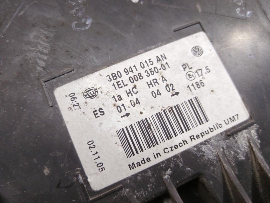 Фара левая YK6YB0 Volkswagen Passat купить на авторазборке