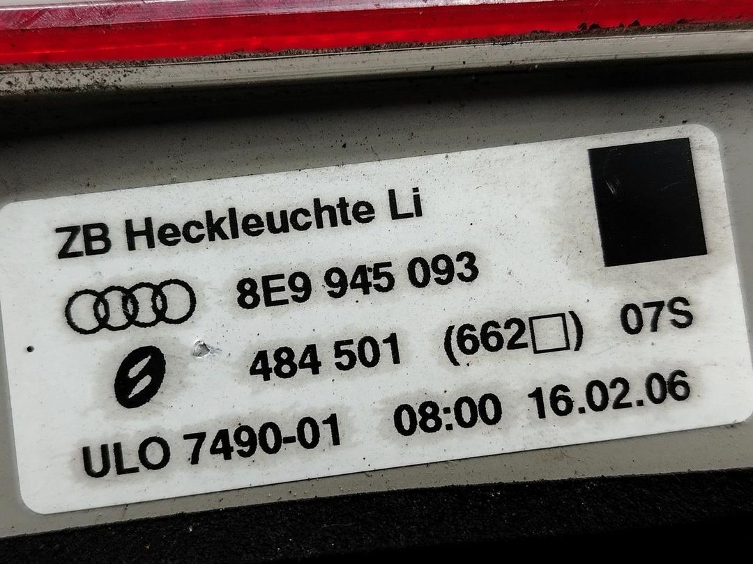Фонарь крышки багажника левый HC79X7 Audi A4 - Фото 6