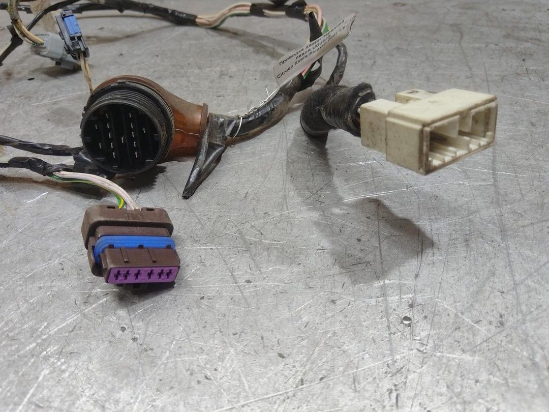 Проводка двери передней левой UGJ8JG Citroen Xsara Picasso - Фото 2