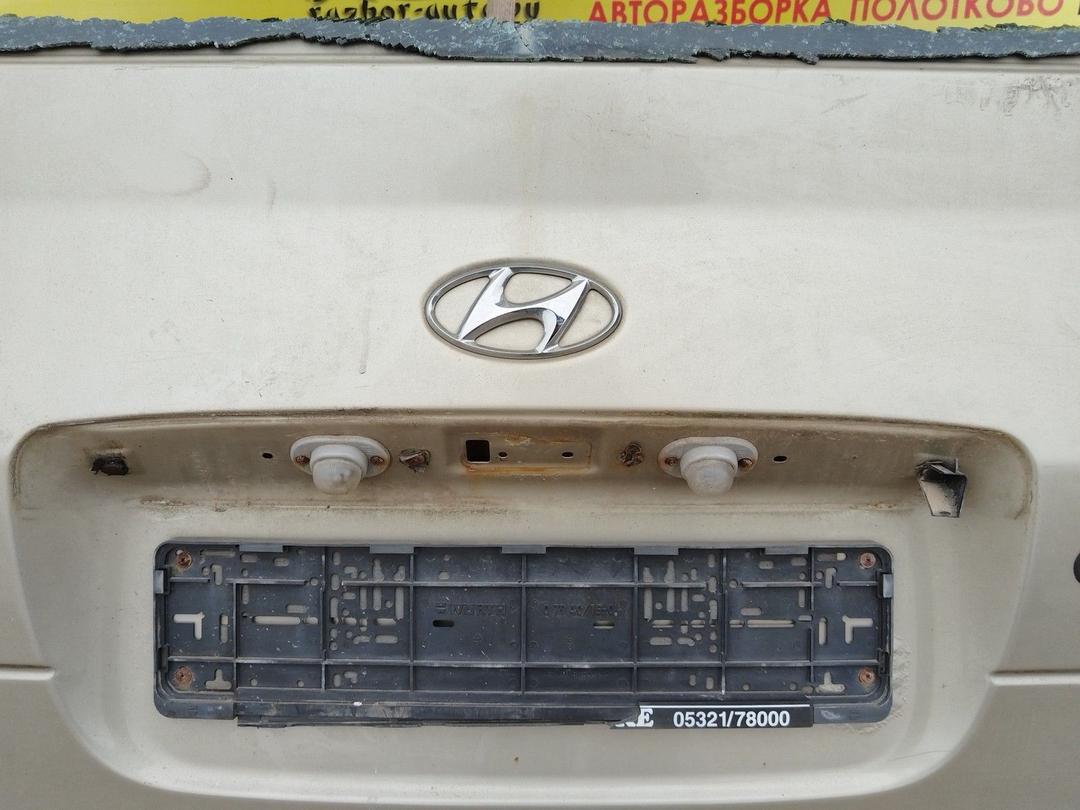 Крышка багажника (дверь 3-5) G6P8SD Hyundai Matrix - Фото 11