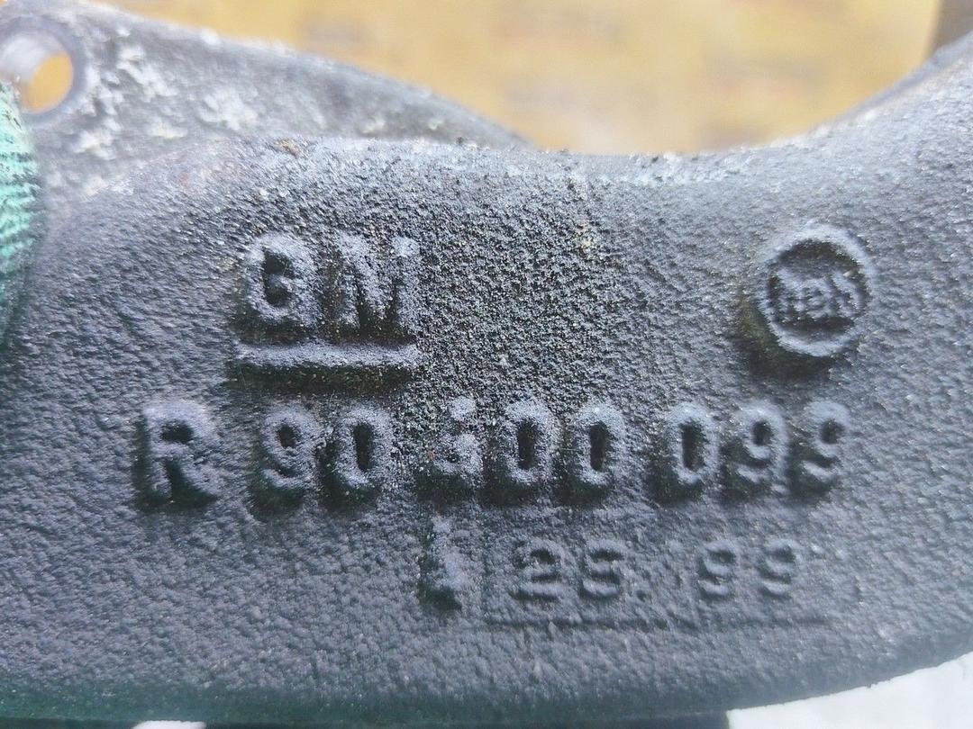 Трубка охлаждающей жидкости металлическая YXBYGS Opel Astra - Фото 5