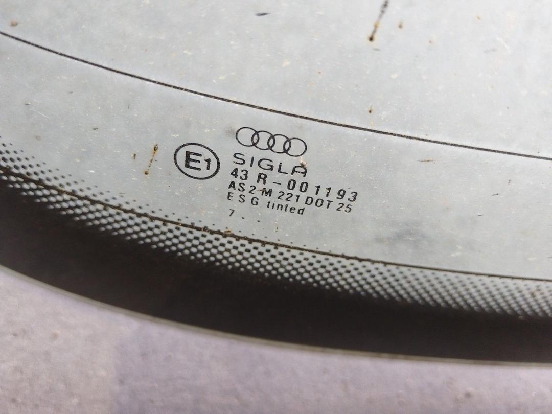 Стекло заднее 7D1E55 Audi A4 купить с доставкой