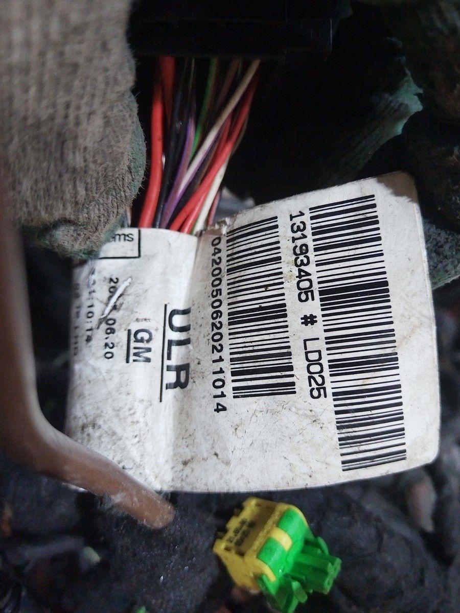 Проводка салона LXT8LI Opel Zafira undefined