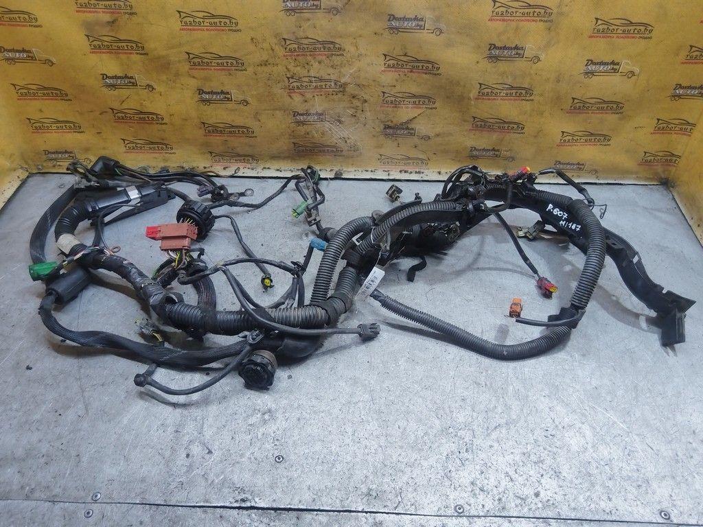 Проводка двигателя H39815 Peugeot 607 - Фото 4