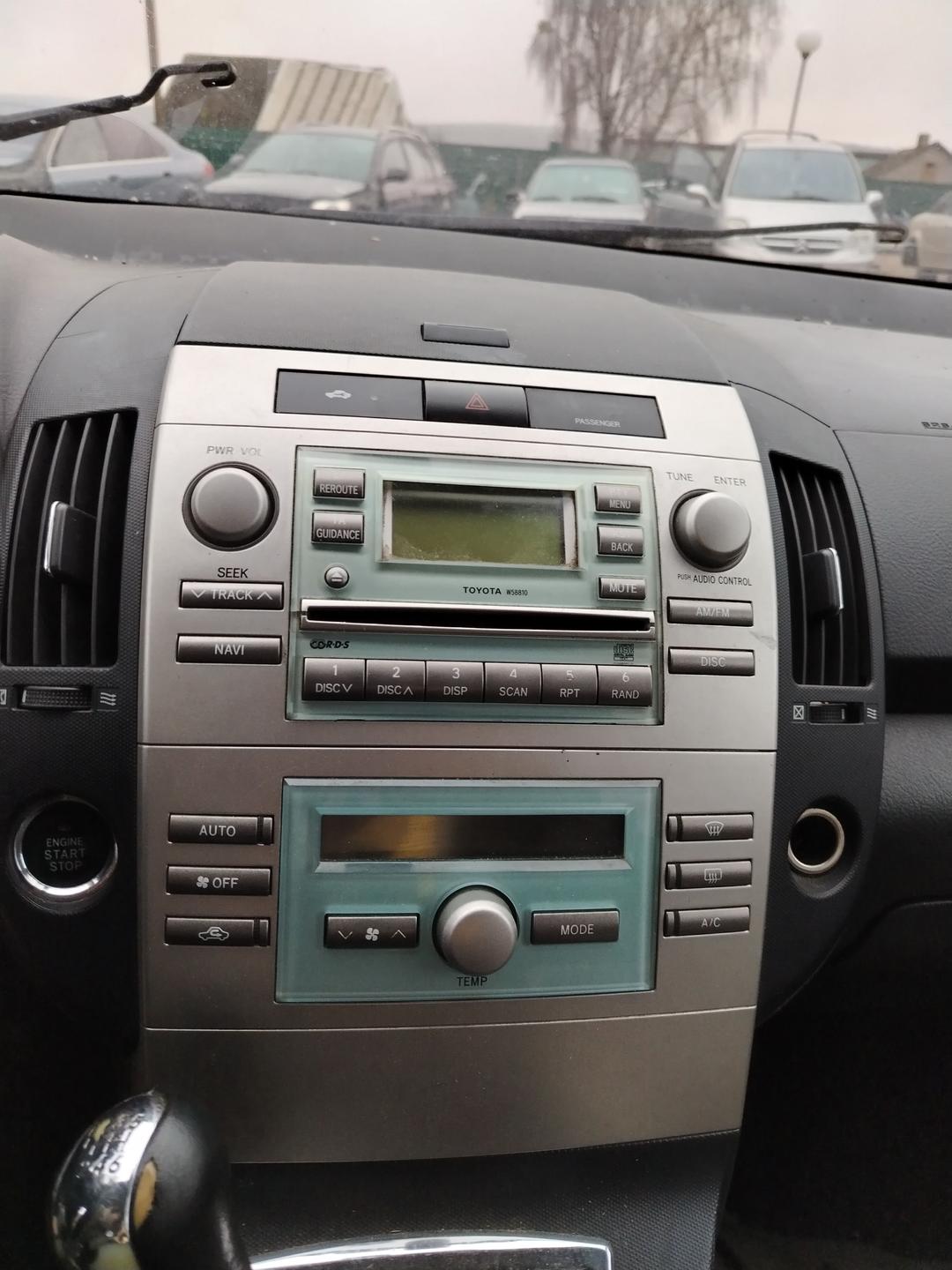 Магнитола AC83U8 Toyota Corolla Verso