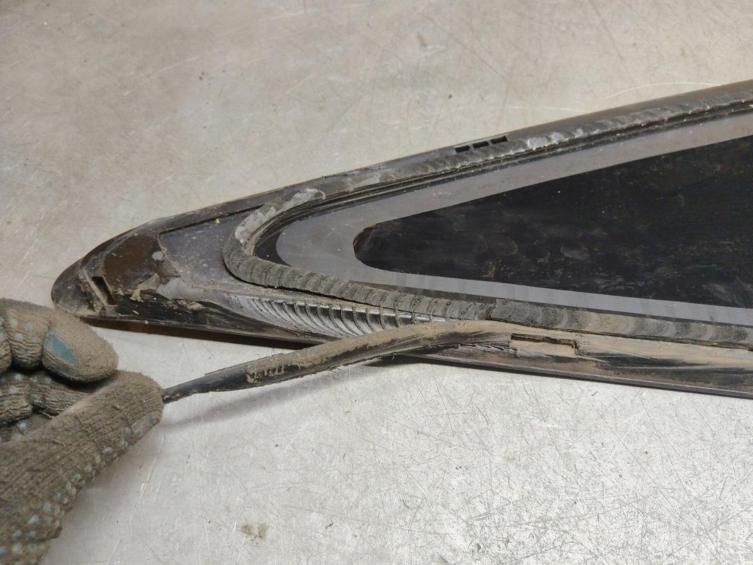 Стекло кузовное боковое левое M6V42S Opel Astra - Фото 4