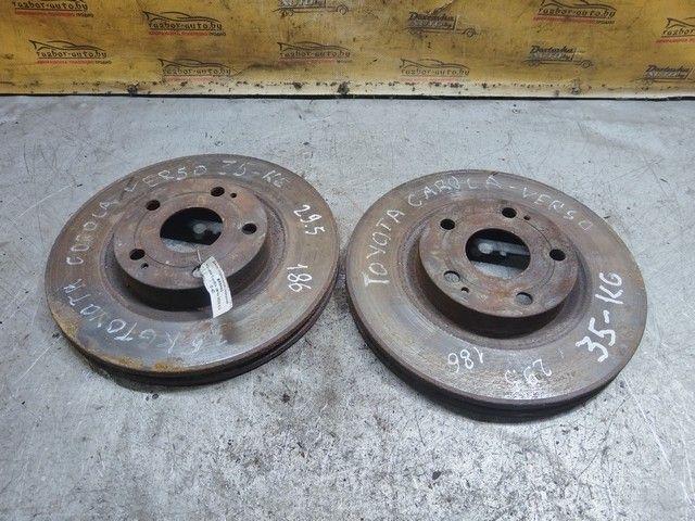 Диск тормозной передний BR8AG3 Toyota Corolla Verso