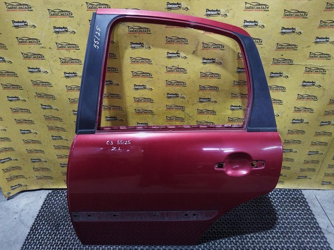 Дверь задняя левая 0TTQ2P Citroen C3
