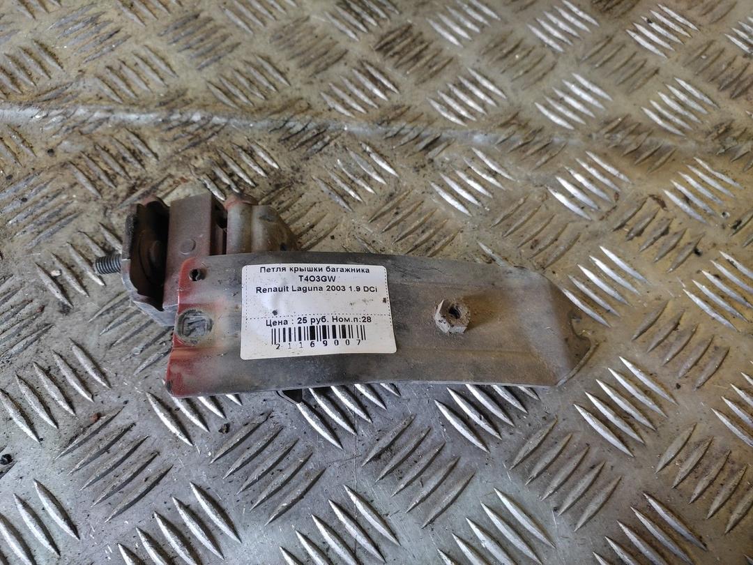 Петля крышки багажника T4O3GW Renault Laguna