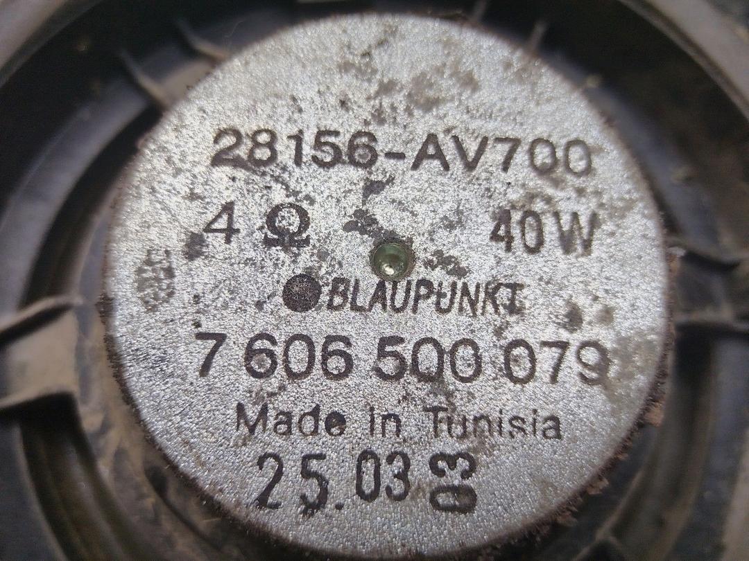 Динамик двери задней левой 0ZM5LH Nissan Almera Tino купить в магазине запчастей бу