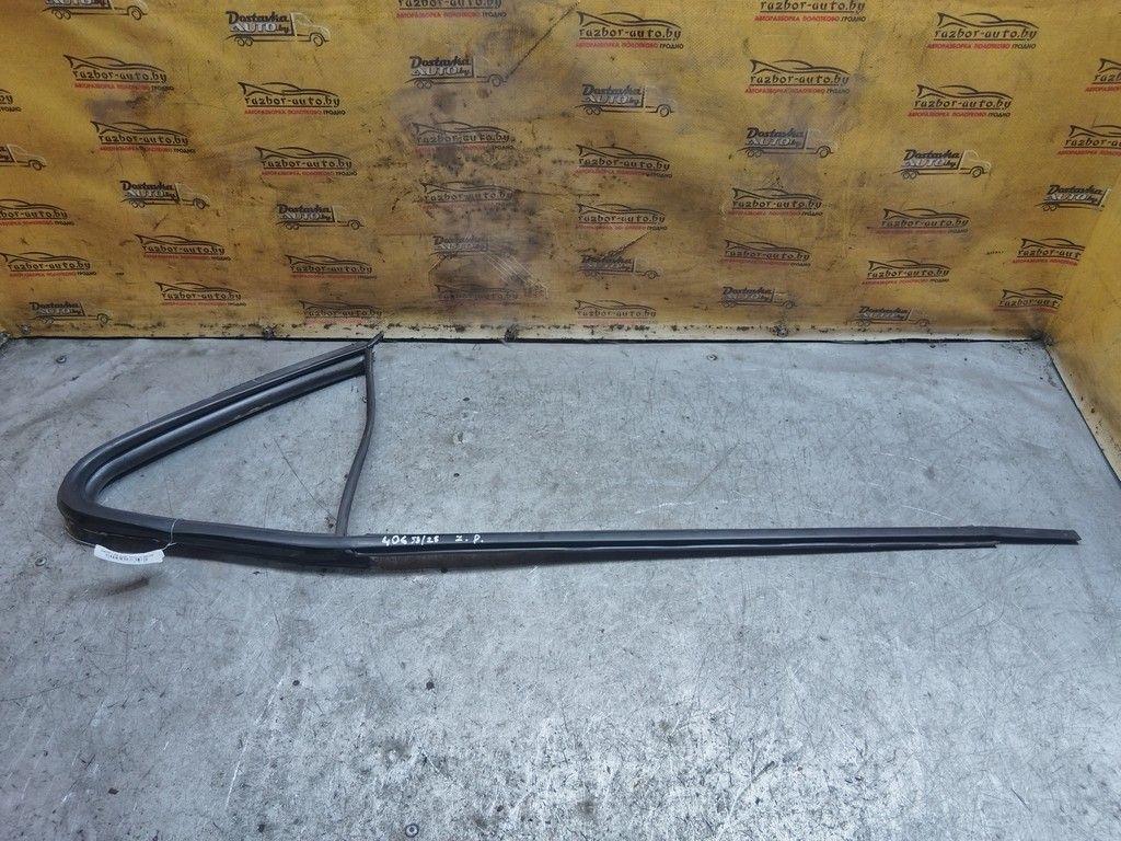 Молдинг стекла двери задней правой наружный HTM1B1 Peugeot 406 - Фото 1
