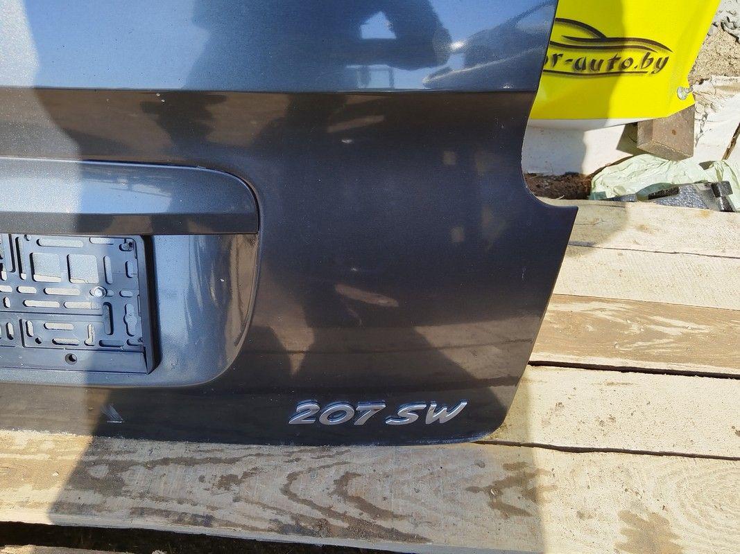 Крышка багажника (дверь 3-5) 02RMD3 Peugeot 207 купить в магазине запчастей бу