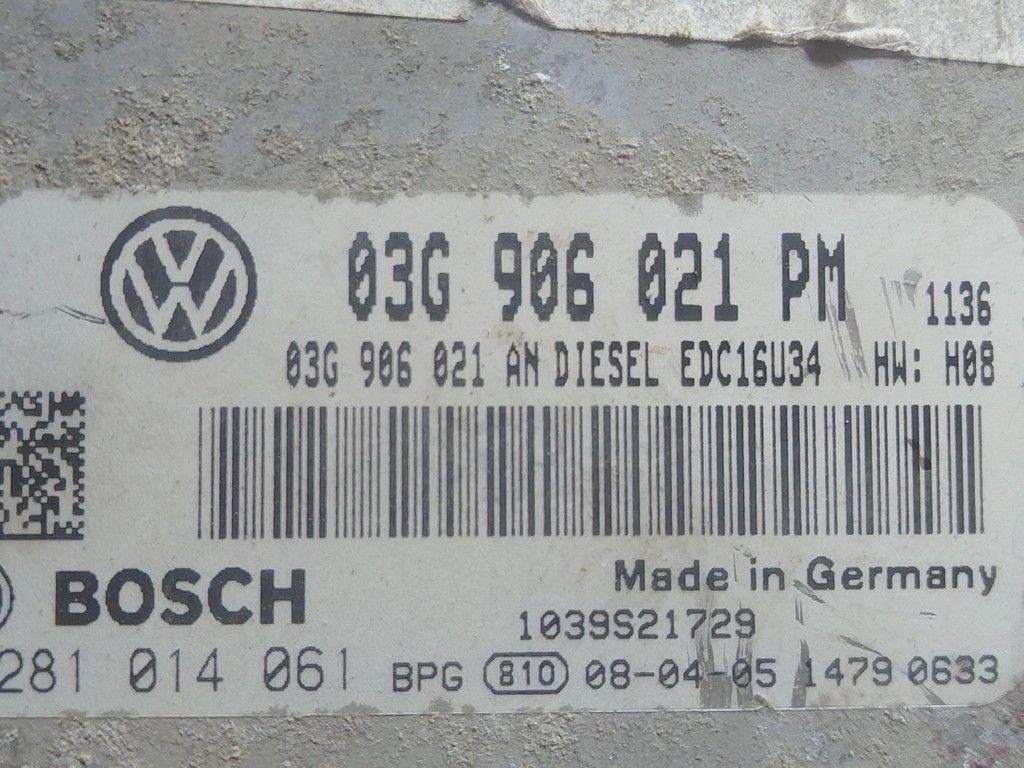 Блок управления двигателем 3A6703 Volkswagen Jetta - Фото 4