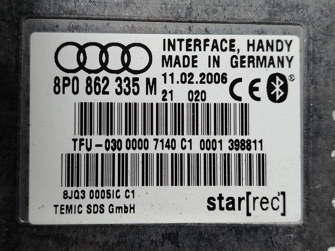 Модуль громкой связи XFSM09 Audi A4 - Фото 5