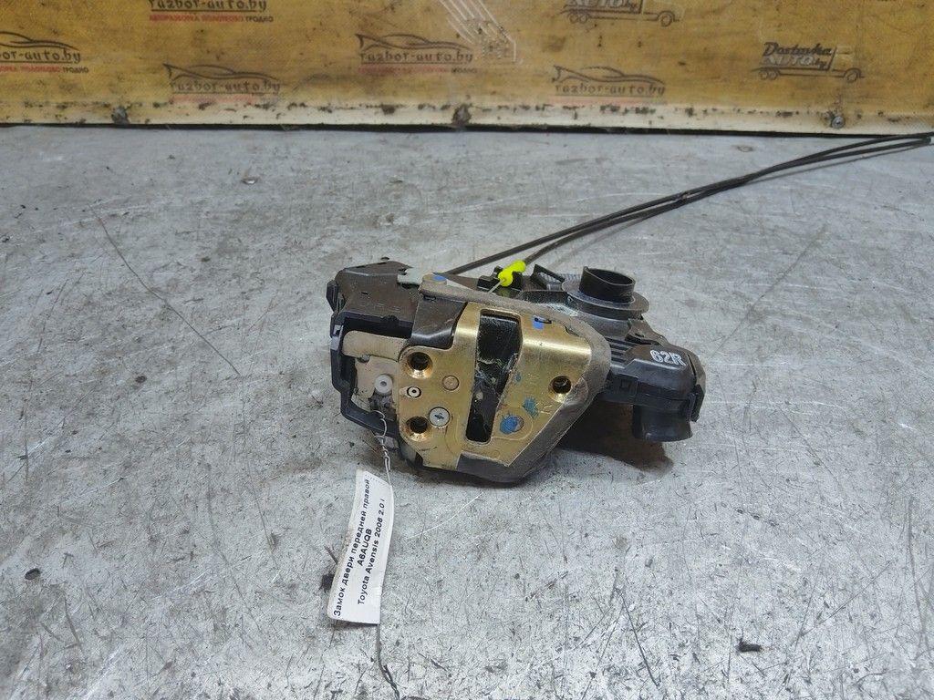 Замок двери передней правой A6AUQB Toyota Avensis - Фото 4