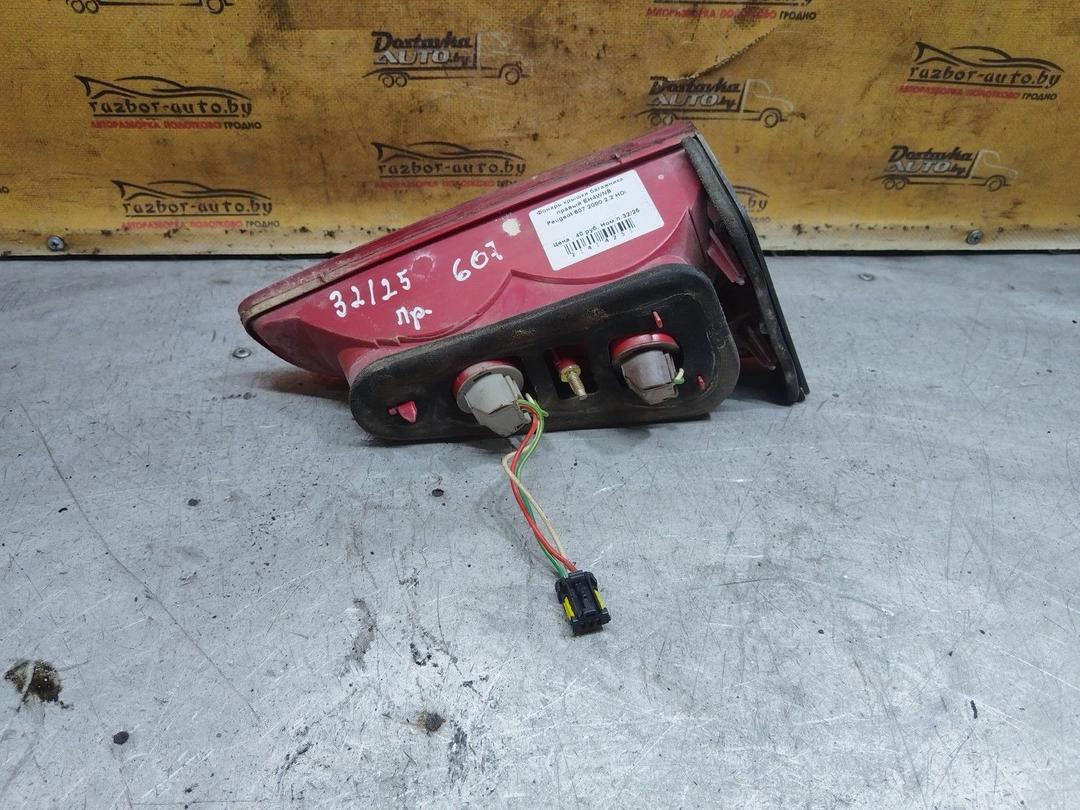 Фонарь крышки багажника правый EH4WNB Peugeot 607 купить с доставкой