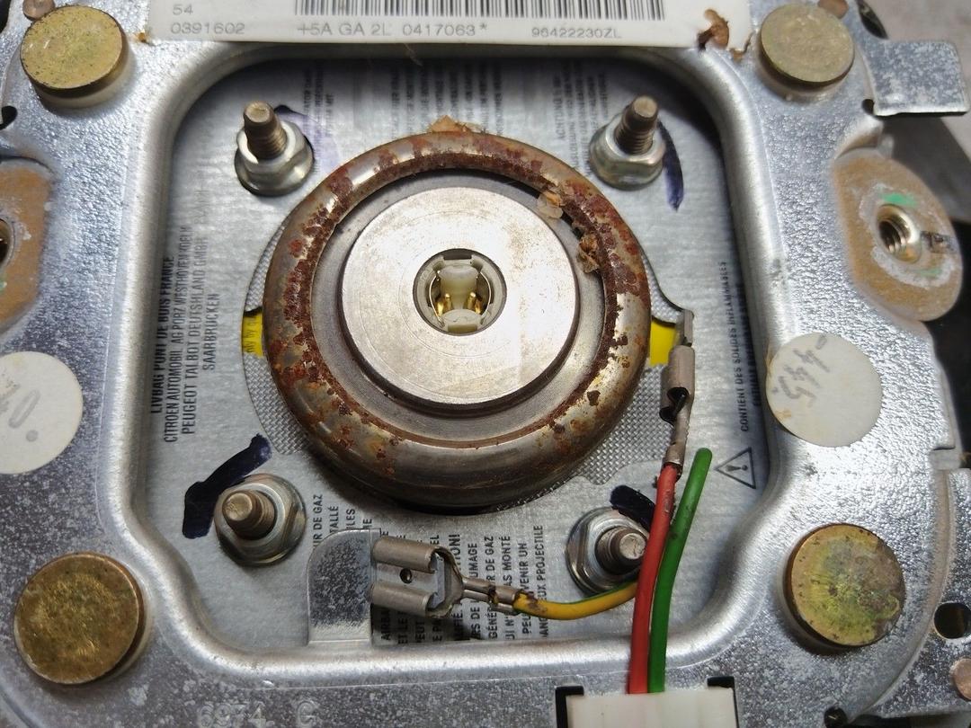 Подушка безопасности водителя 2G3IWG Peugeot 406 - Фото 5