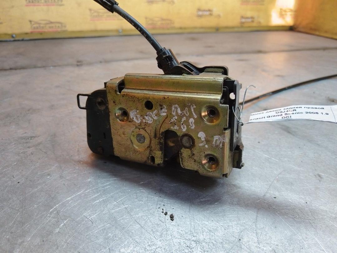 Замок двери задней правой O2J4CR Renault Grand Scenic