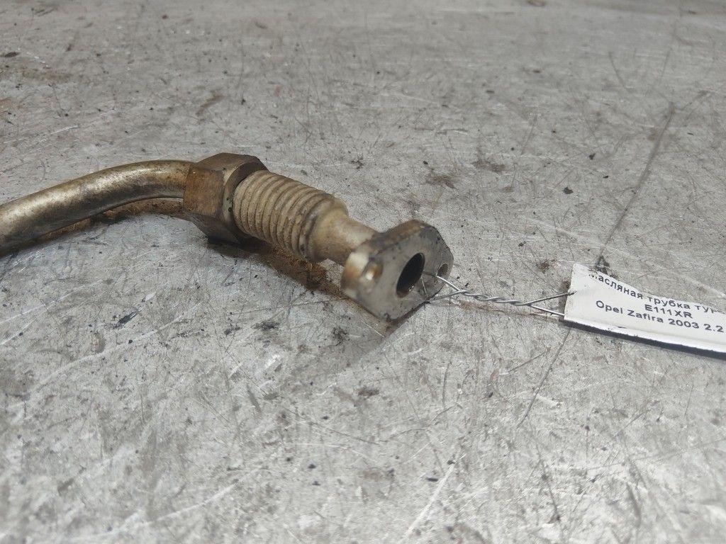Масляная трубка турбины E111XR Opel Zafira - Фото 2