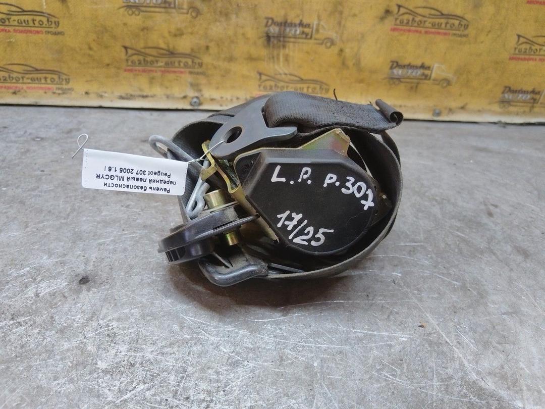 Ремень безопасности передний левый MLGCYR Peugeot 307 - Фото 2