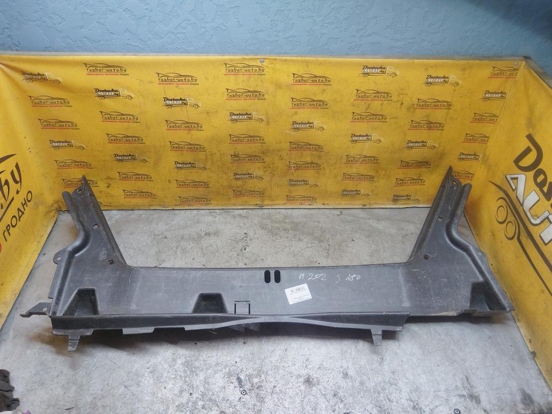 Накладка замка багажника S2AJNM Mercedes C W202 - Фото 5