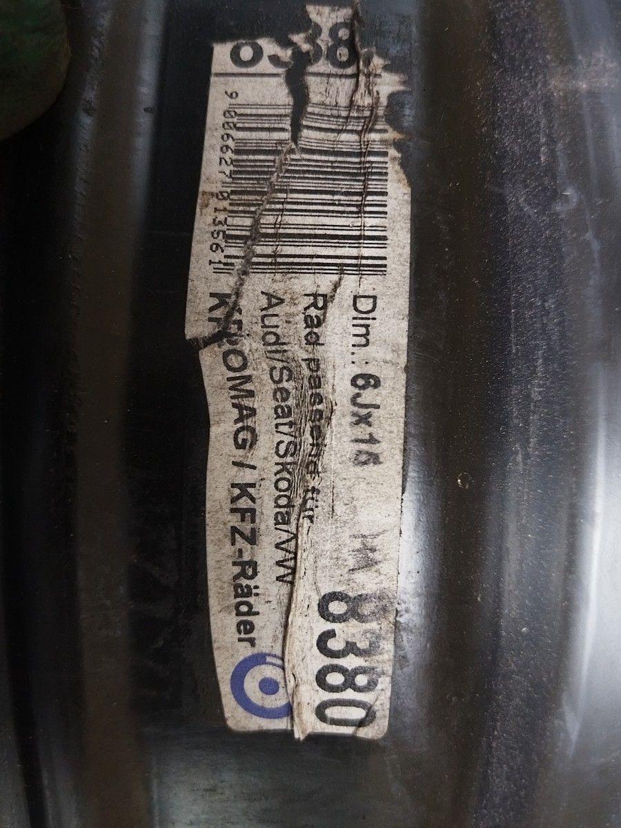 Диск штампованный R15    V4Q9U3 Audi A3
