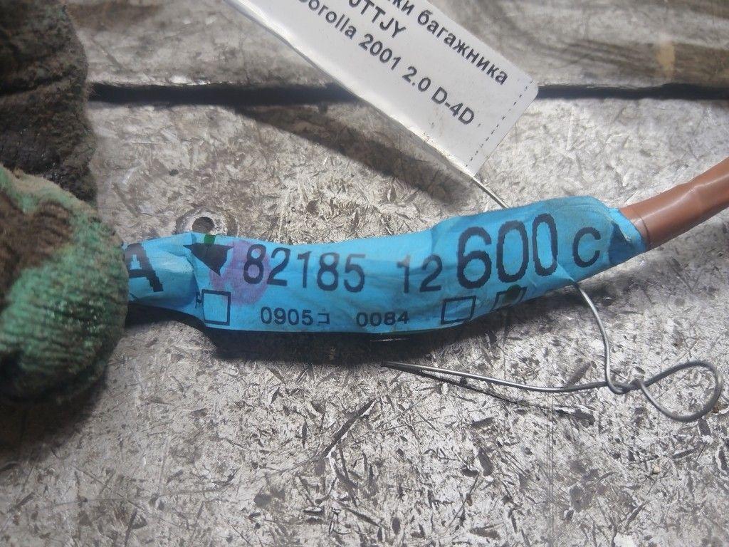 Проводка крышки багажника V0TTJY Toyota Corolla - Фото 7