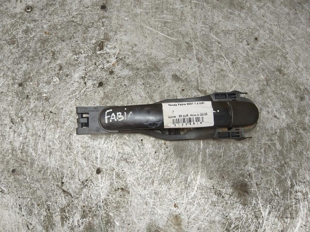 Ручка наружная задняя левая 74XL3W Skoda Fabia купить