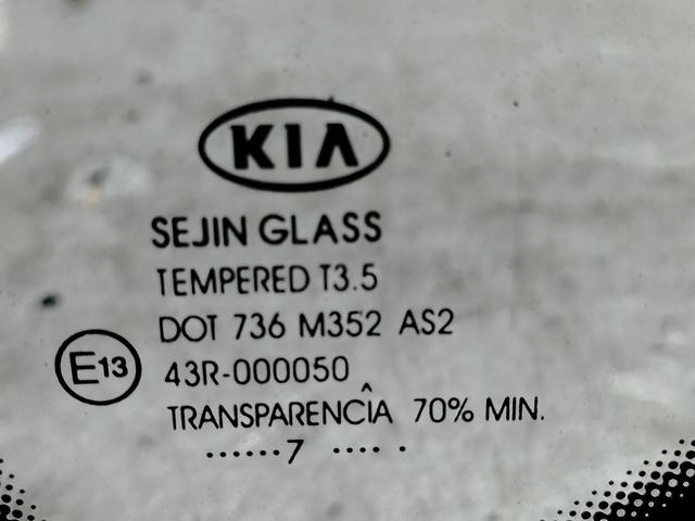 Стекло кузовное боковое левое 6XZUVW Kia Ceed - Фото 2