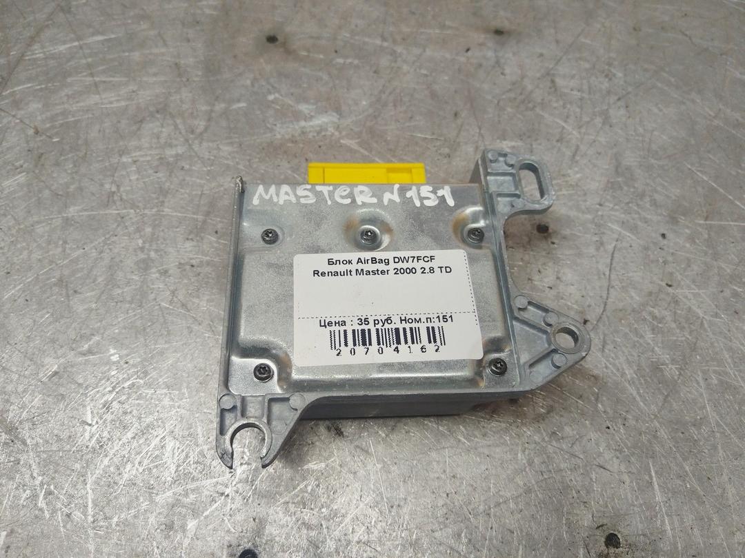 Блок AirBag DW7FCF Renault Master купить с доставкой