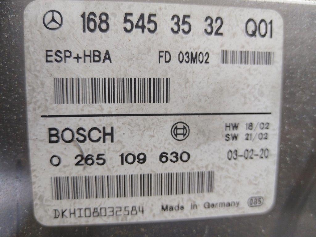 Блок управления двигателем 9KFIWD Mercedes A W168 - Фото 3