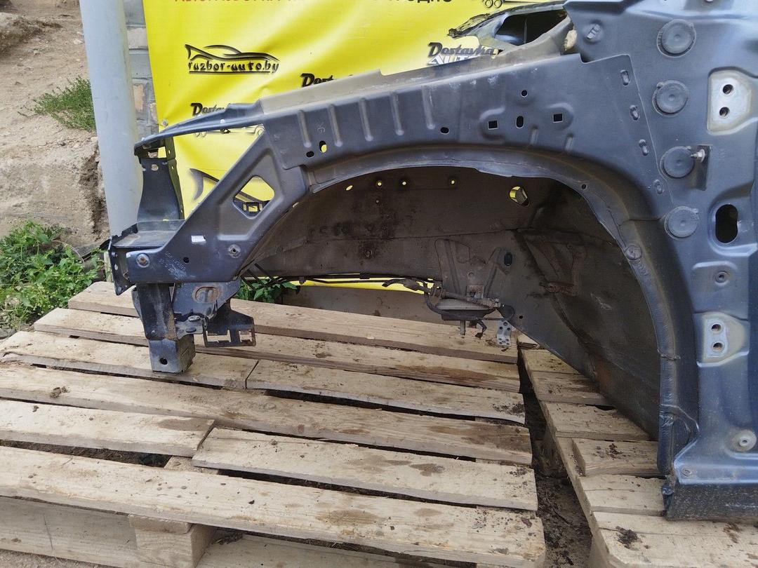 Стойка кузовная передняя левая 96KFAW Citroen C4 - Фото 4