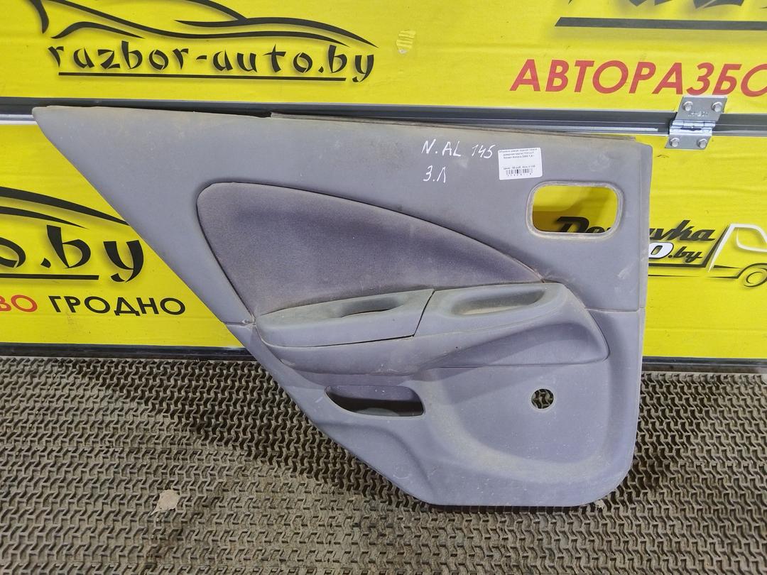 Обшивка двери задней левой (дверная карта) YW1JJT Nissan Almera купить